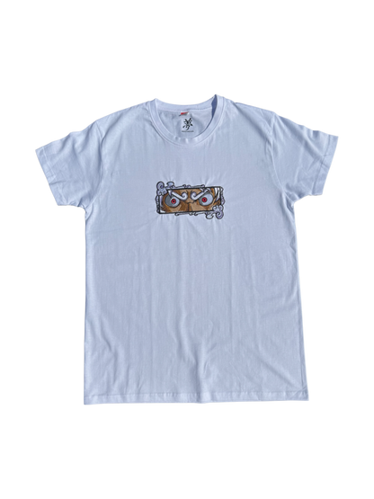 Tee-shirt Noir unisexe brodé - One Piece / Luffy