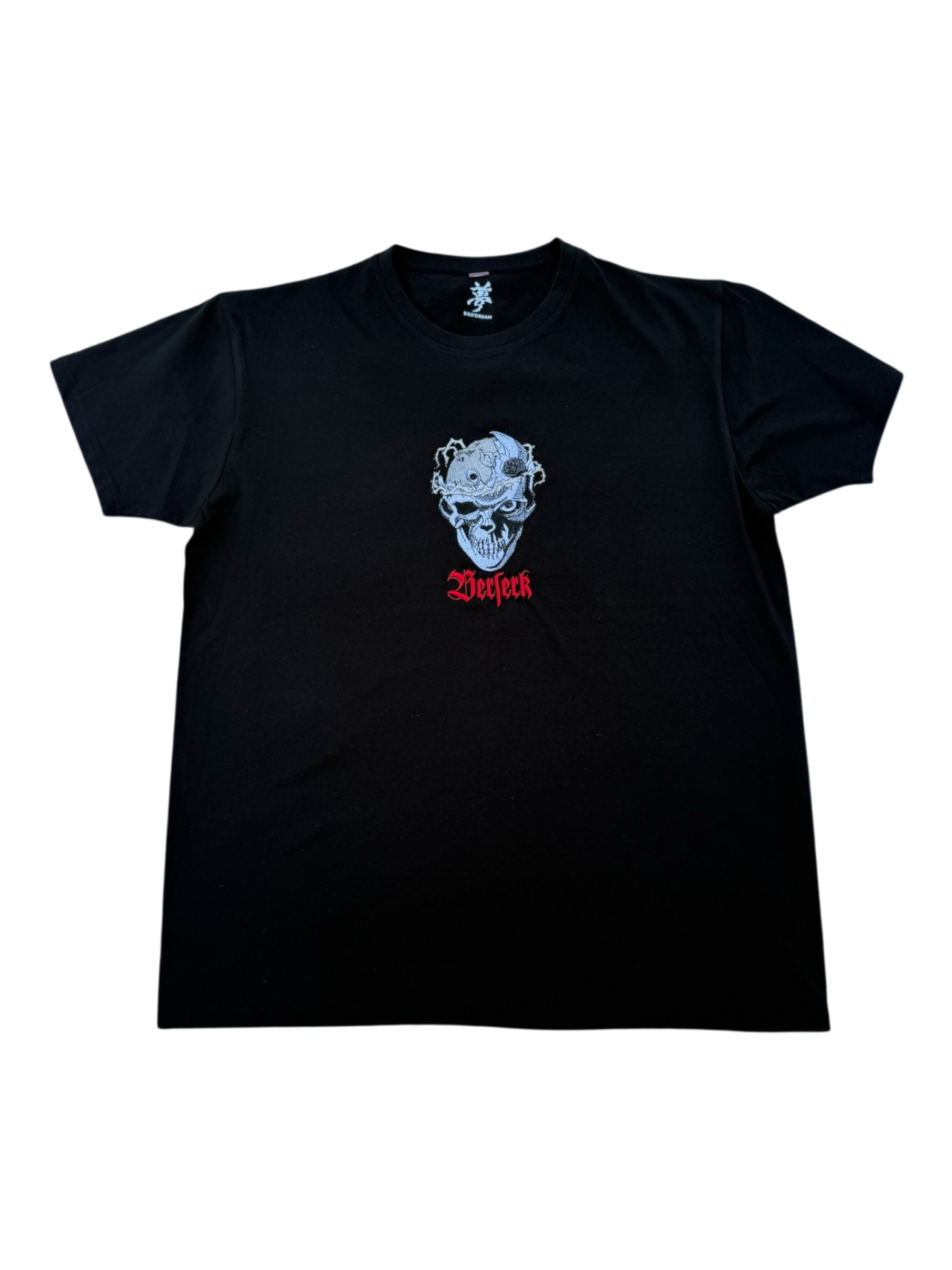 Tee-shirt Noir unisexe Berserk / Skull