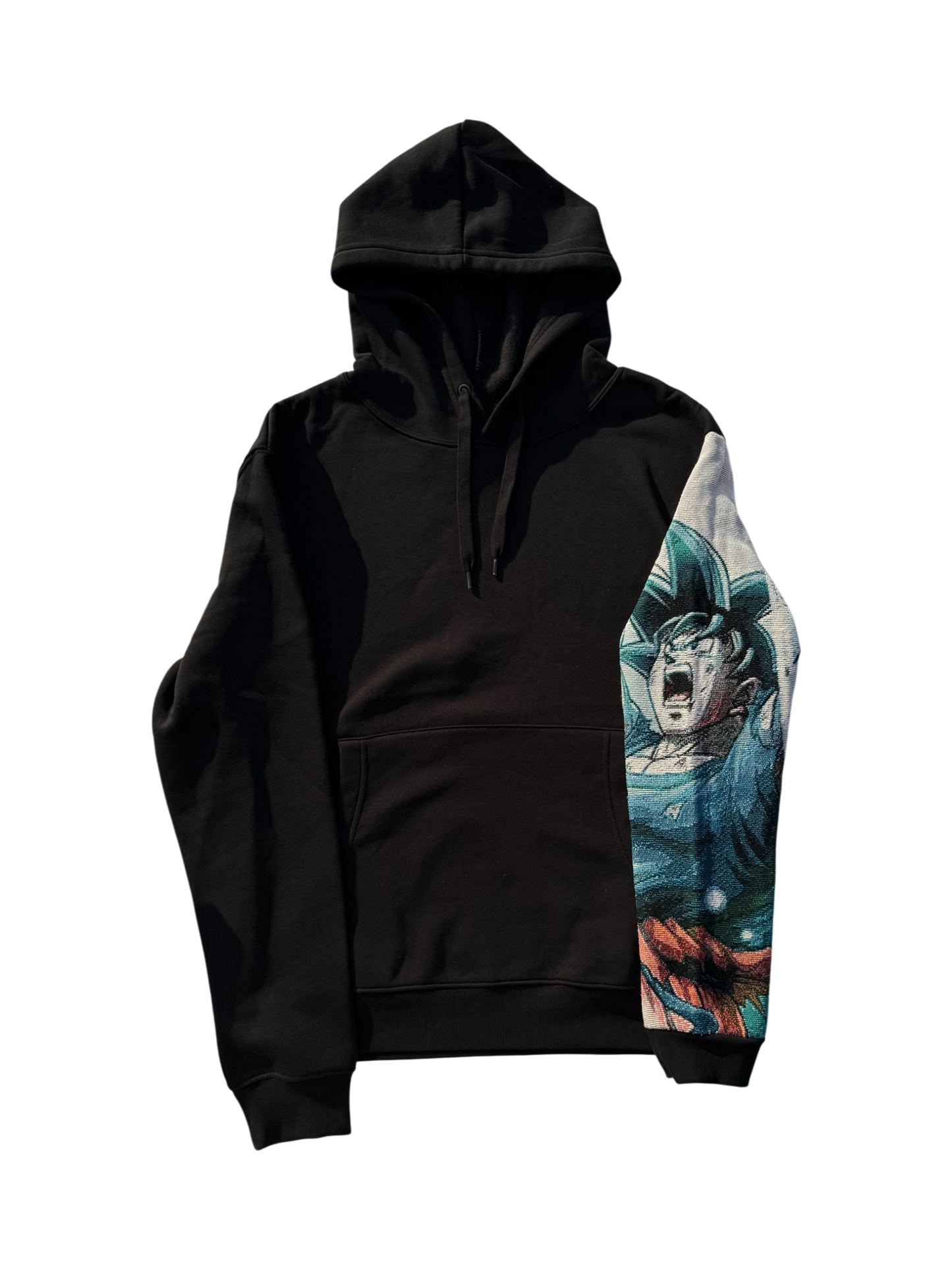 Sweat à capuche Manche Tissé Jacquard - Goku Genkidama